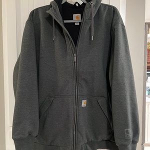 Carhartt Mid-Weight Rain Defender Full-Zip Hoodie Jacket